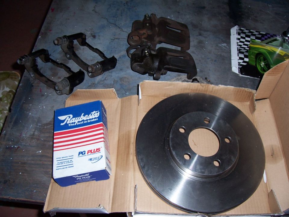 Raybestos brake pads and rotor