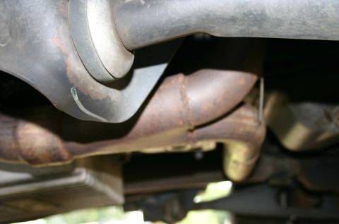 1994 Ford Bronco - Bassani Y pipe with high flow convertor
