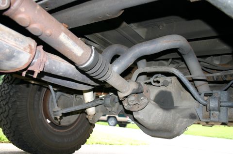 1994 Ford Bronco - 2 1/2" tailpipes