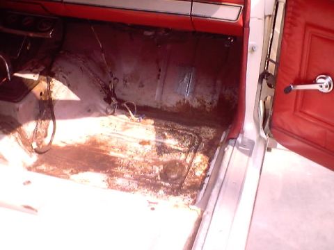 1966 Ford Fairlane - Lots of sanding and scraping ahead.