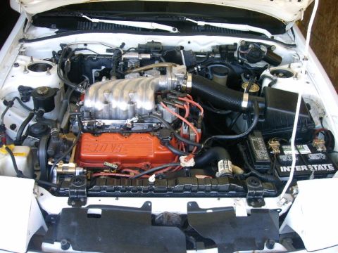 1992 Ford Probe - engine detailing