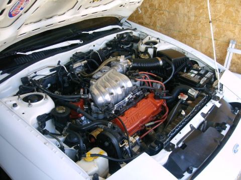 1992 Ford Probe - engine detailing