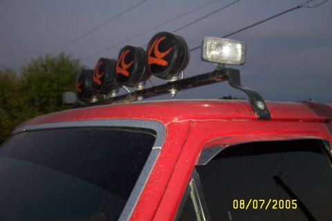 1982 Ford Bronco - lightbar