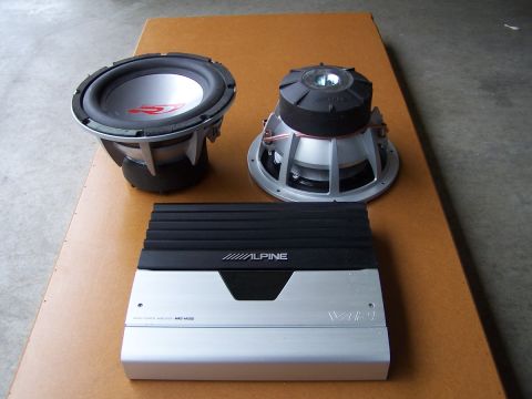 1996 Ford Probe - subs/amps1