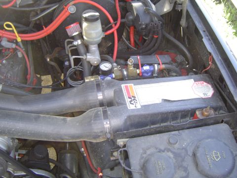 1989 Ford Bronco - Stock airbox with K&N drop in filter will be going away