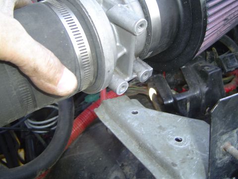 1989 Ford Bronco - Uses 2 of the 3 bolts...It'll be fine