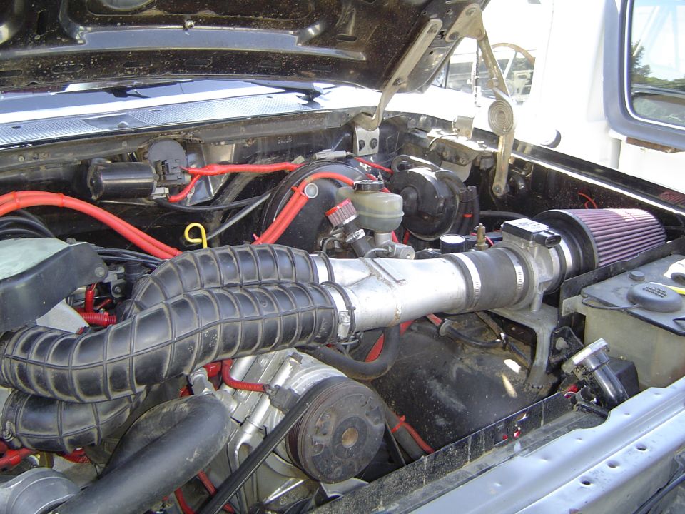 With the tubes
