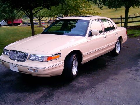 1996 Mercury Grand Marquis - Front & Side Shot
