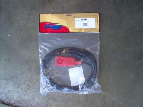 1988 Ford Bronco - A new Ramsey Winch remote control cord sealed in its factory poly bag, part number 251110 printed on the header card, laid on a concrete fl…