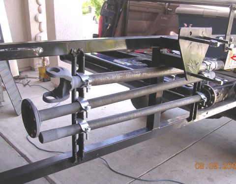 1994 Ford Bronco - old storage for shafts