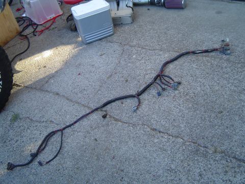 1989 Ford Bronco - Harness redone with all the injector wiring removed