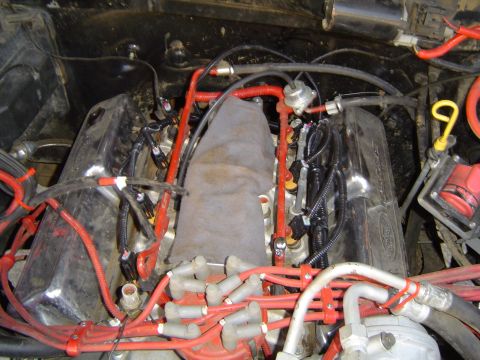 1989 Ford Bronco - new injector harness installed