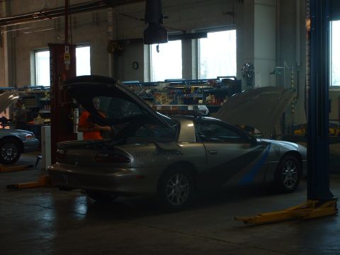 1999 Ford Crown Victoria - 2002 B4C Camaro getting ready to retire from service.