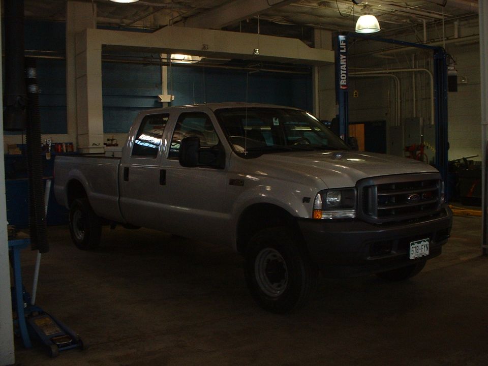 2005 Ford F-350 getting outfitted for the Cheif.