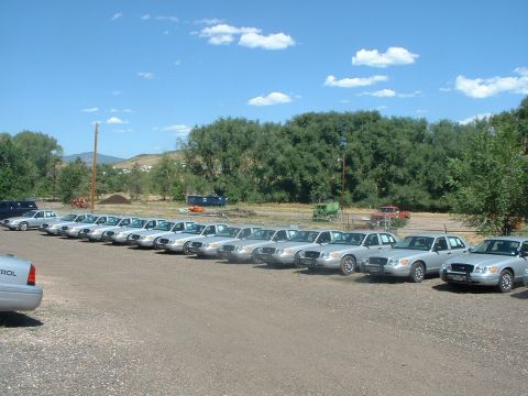 1999 Ford Crown Victoria - More '05s waiting for equipment and decals.