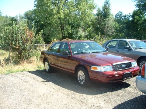 1999 Ford Crown Victoria - Dark Toreador Red 2005 Crown Vic in line for equipment to be installed.
