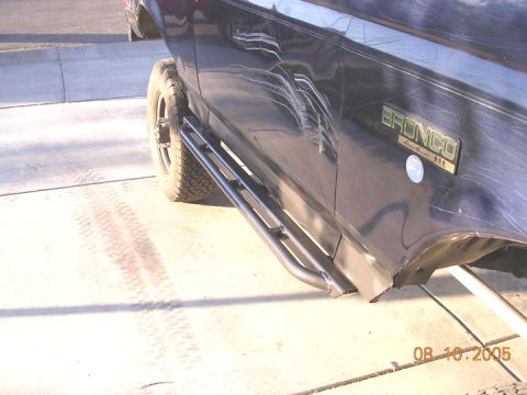 1994 Ford Bronco - made of 2x2x.25 and 1.5x.120, with ties of 1.5x.1888