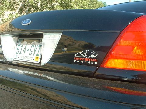 1999 Ford Crown Victoria - The Kenny Brown decal.