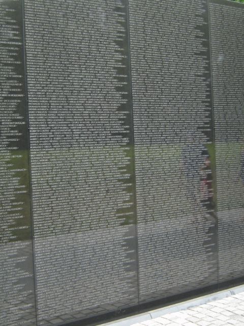 1986 Ford Bronco - The Vietnam Veterans Memorial in Washington D.C. features thousands of names etched into black granite panels.