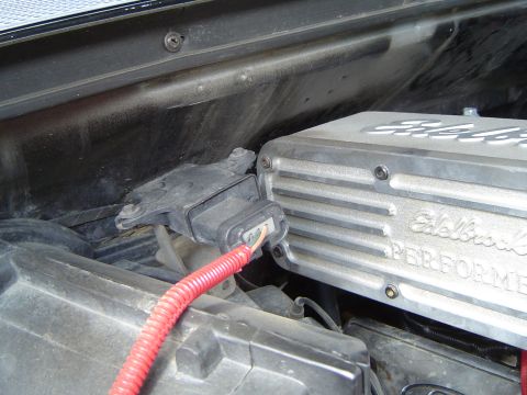 1989 Ford Bronco - Map sensor needed the vacuum line removed to work right with the mass air