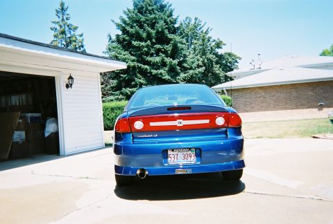 1996 Ford F-150 - My mom's 2003 Chevy Cavalier.