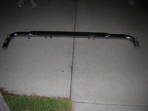Nerf Bars for a 94-2002 Dodge Ram Extended Cab