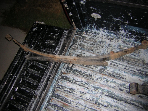 Stock rear leafsprings from a 99 dodge ram