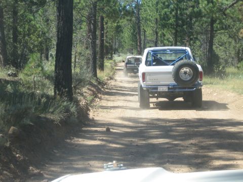 1990 Ford Bronco - & off we went Looking for the John Bull Trail!