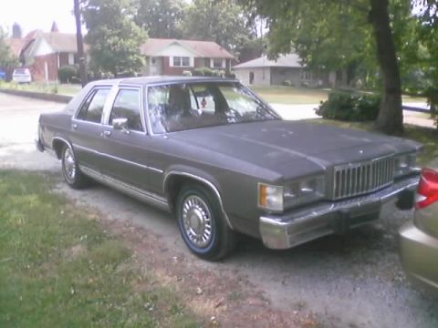 1985 Mercury Grand Marquis - Passenger Side