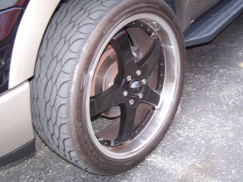 2005 Ford F-150 - TIS RT-5 24z Wrapped In G-Force 305/35zr/24 Rubber