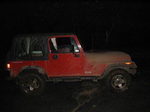 1994 Ford Bronco - out back on the road