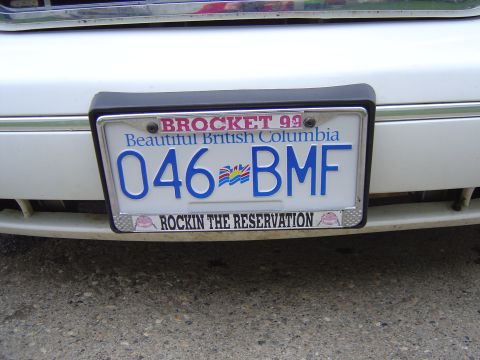1998 Ford Crown Victoria - brockett 99 and new plate