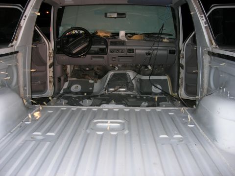 1994 Ford Bronco - all prepped and ready for some herculiner