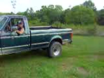 1992 Ford F-250 - Crazy Cousin Dilberts Pherd Blowing Smoke
