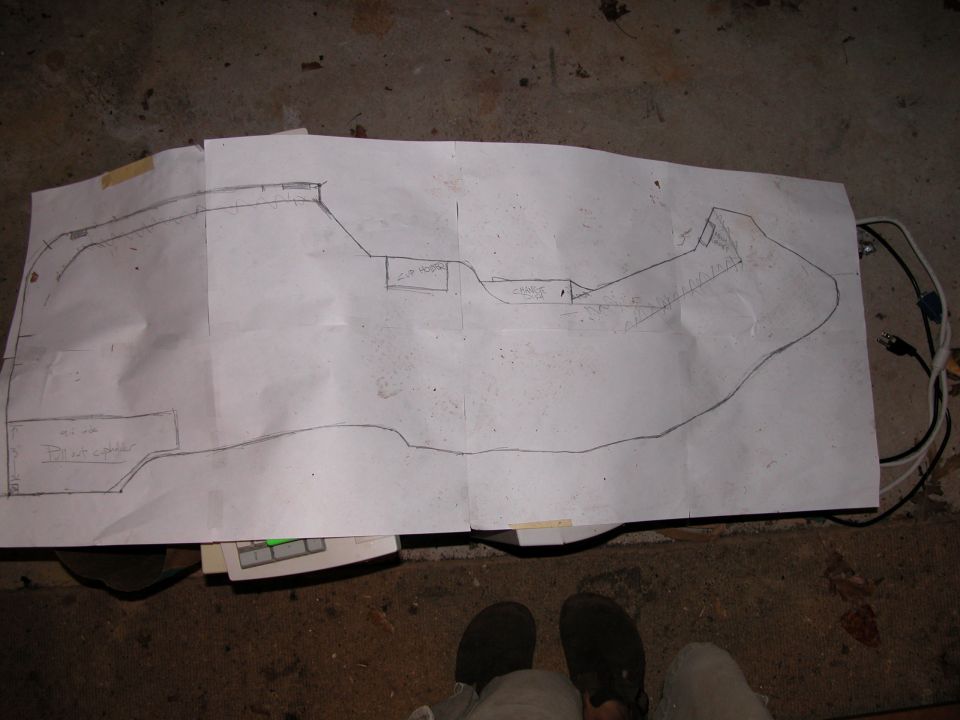my plans i drew up to get a picture of it