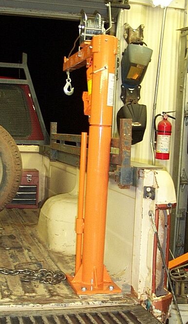 1990 Ford Bronco - Harbor Freight hoist