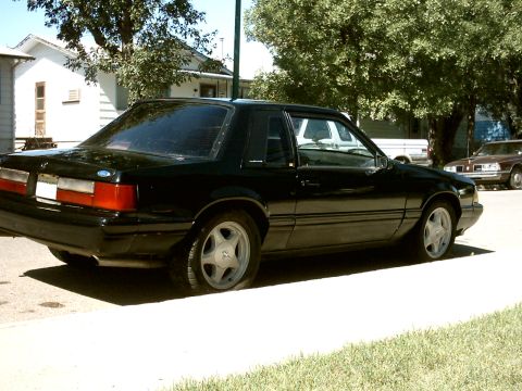 1989 Ford Mustang - The other rear.