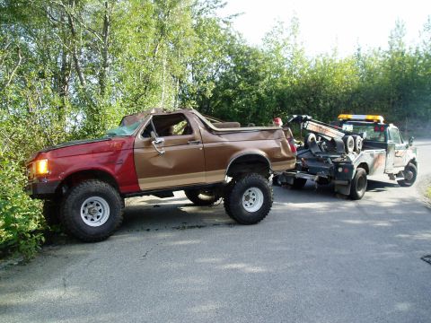 1989 Ford Bronco - back up on the road