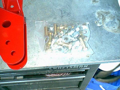 1983 Ford Bronco - Here s the bag of hardware that came with the drop mounts. the kit part number is CHB542 this is for a 4" or 6" lift kit.