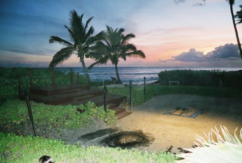 2000 Ford F-450 - This is the Luau, and the pit where they cooked the pig.