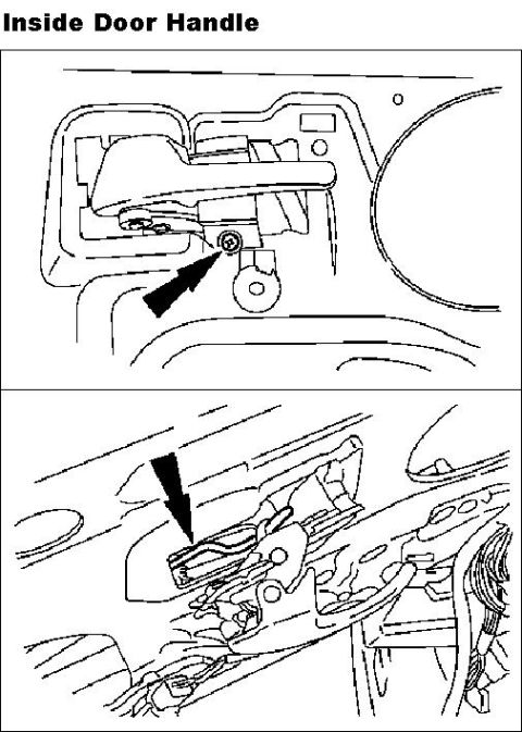 1994 Ford Crown Victoria - Inside Door Handle