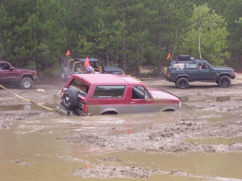 1995 Ford Bronco - Buried!