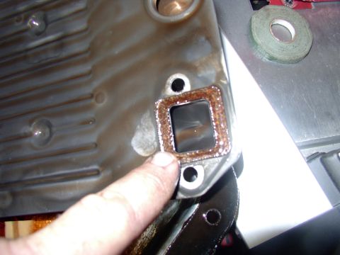 1990 Lincoln Town Car - Make sure you put the new filter to valve body gasket on or you'll get no fluid suction. What you don't see, in the large round hole just a…