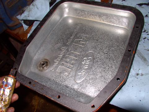 1990 Lincoln Town Car - Same story with the new pan gasket. Just to the pan, not to the trans as well ( or it'll be Hell on earth getting it off next time). Yes yo…