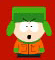 1968 Ford Mustang - A cartoon character with an angry expression is depicted against a vibrant red backdrop.