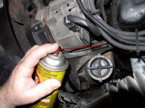 1990 Lincoln Town Car - Weeks before I planned on putting on the 3G 130 amp alternator I started soaking the bolt threads on the old 2G alternator and it's bracket…