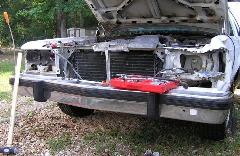 1986 Ford Crown Victoria LTD - beginning of tear down