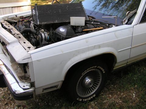 1986 Ford Crown Victoria LTD - driver fender mounted