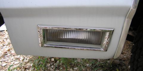 1986 Ford LTD Crown Victoria - driver fender (newly modded)