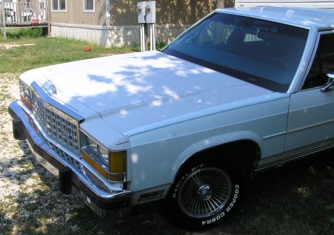 1986 Ford LTD Crown Victoria - after a fresh bath 2